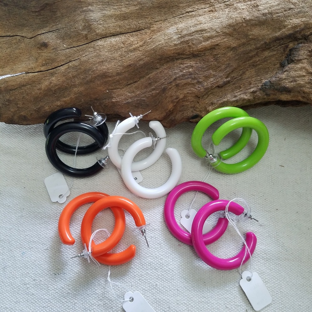 Hoop Earrings bundle of 5